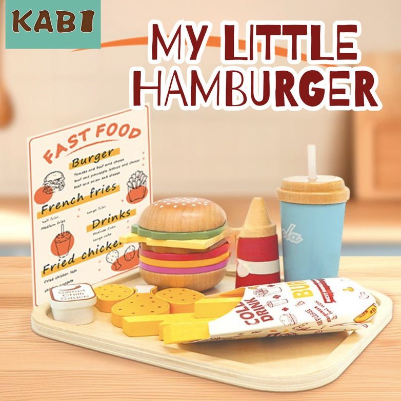 Kabi My Little Hamburger Set