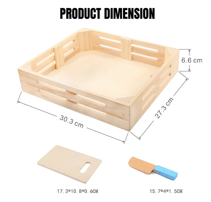 Wooden Cutting 30pcs