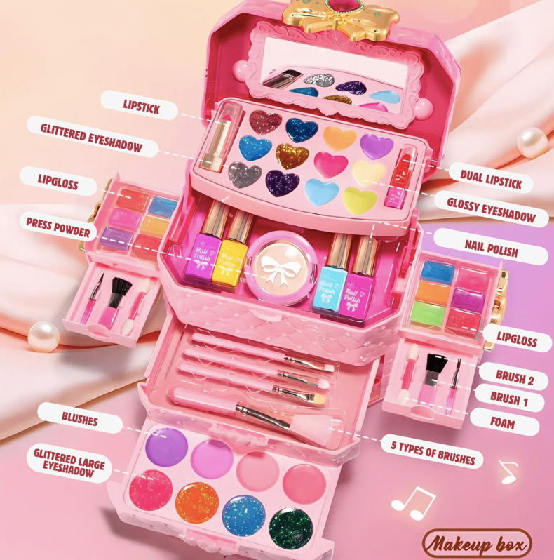 Ribbon Music Make Up Box