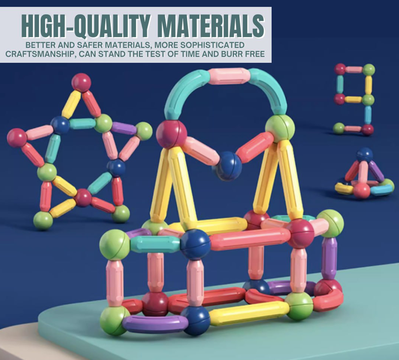 Magnetic Sticks 128pcs