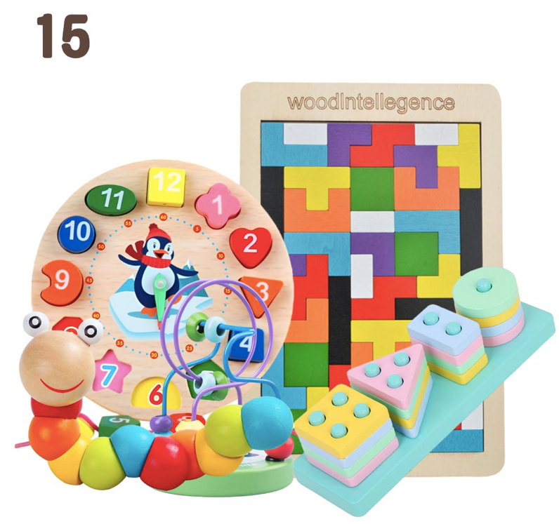 Wooden Educational Set
