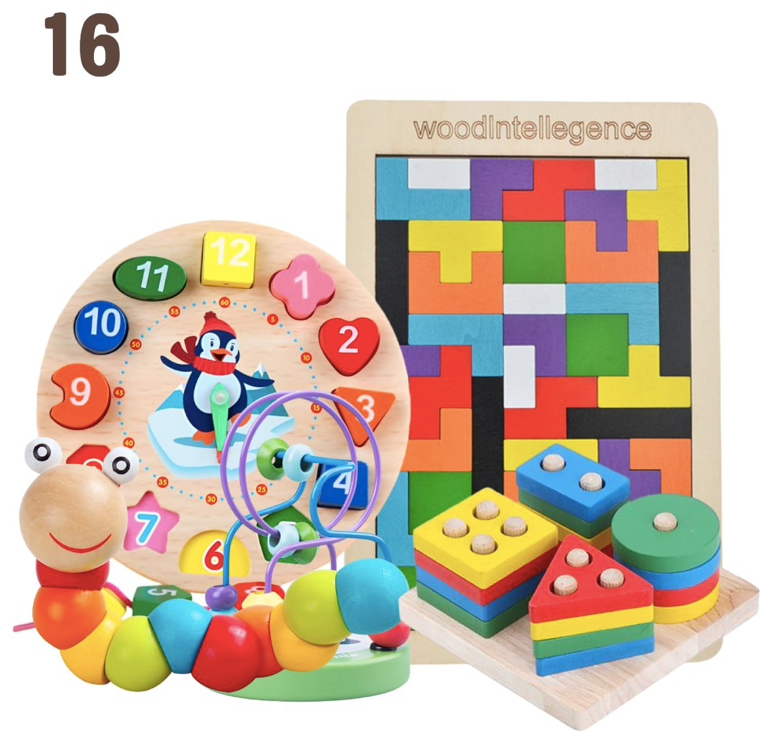 Wooden Educational Set