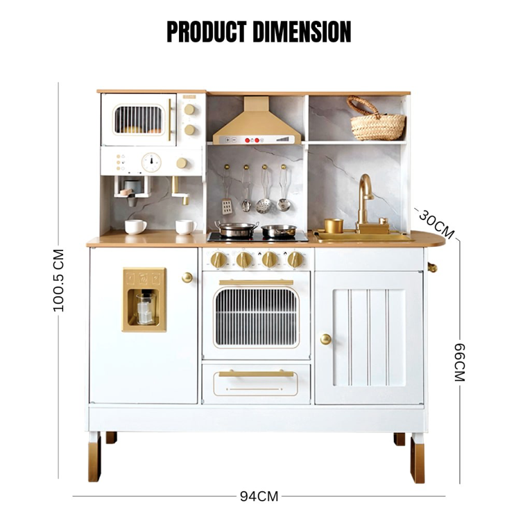 Mamabrum Kitchen with Real Water and Coffee Machine