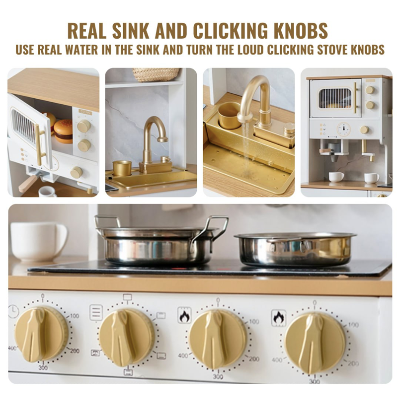 Mamabrum Kitchen with Real Water and Coffee Machine