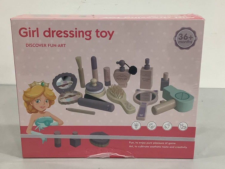 Wooden Girl Dressing Toy