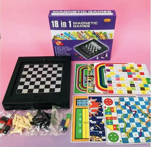 18 in 1 magnetic games