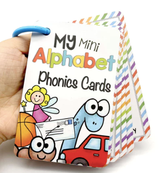 Mini phonics cards