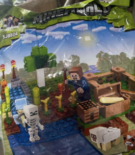 Mincraft lego pack