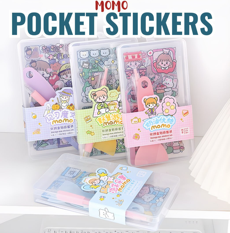 Momo Pocket Stickers