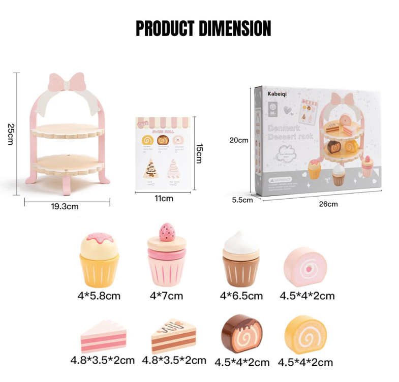 KBQ Denmark Dessert Rack