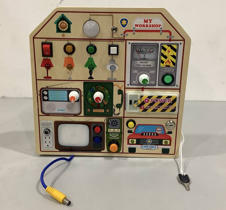Wooden Busy Board