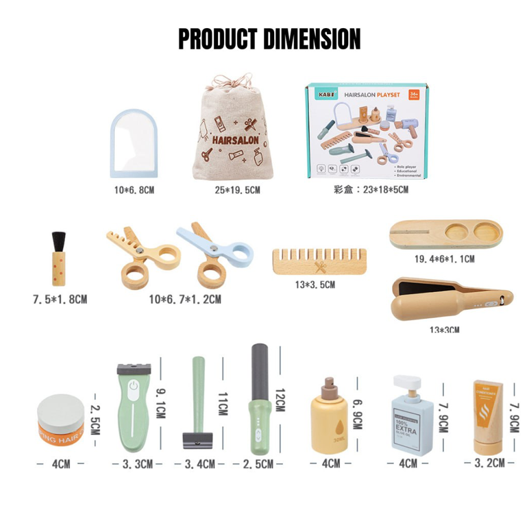 Kabi Hair Salon Playset