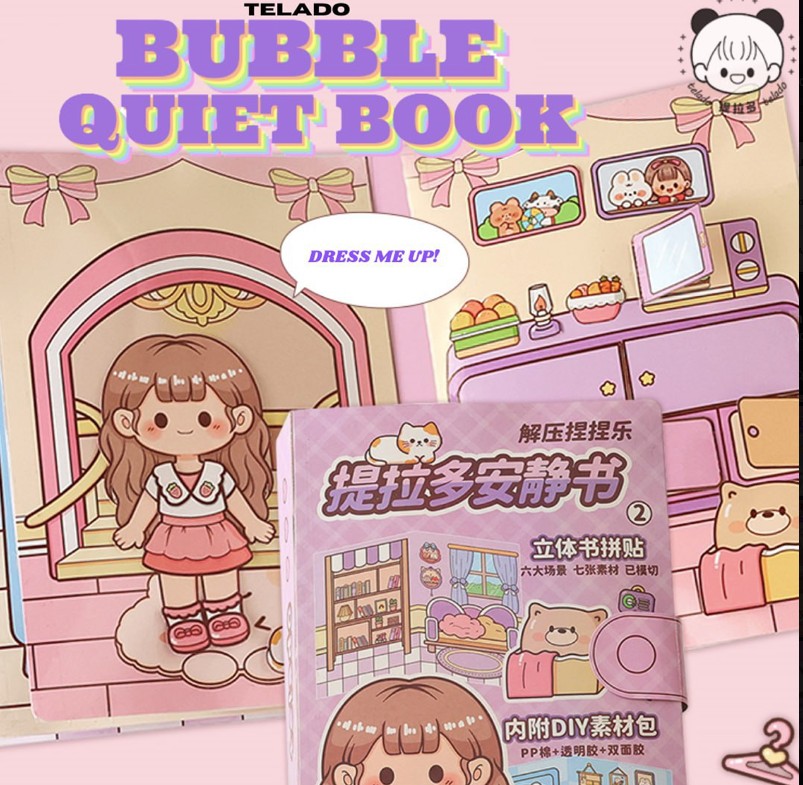 TELADO Bubble Quiet Book