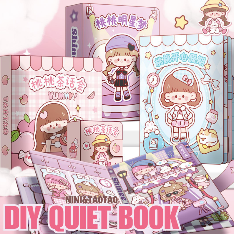 Nini & Taotao DIY Quiet Book