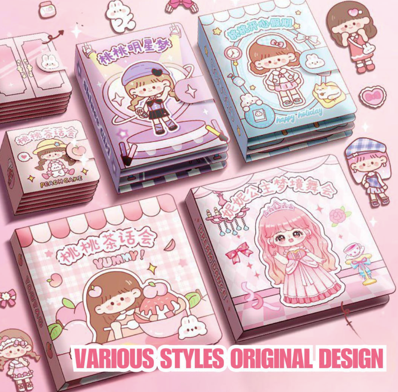 Nini & Taotao DIY Quiet Book