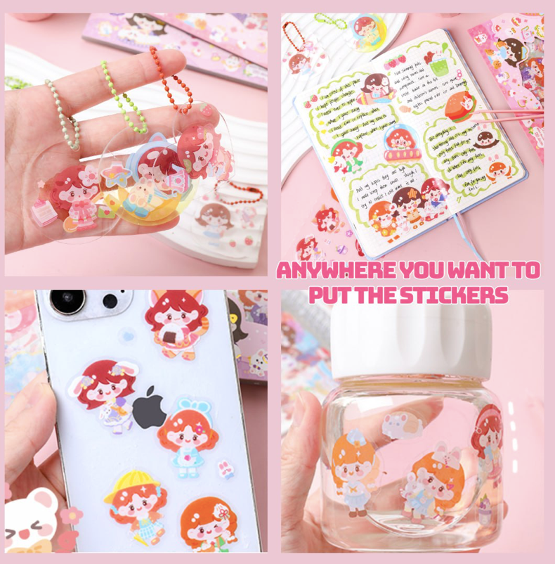 Momo Notepad Sticker Set