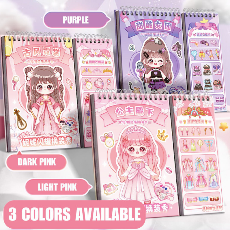 Nini Coloring and Sticker Pad