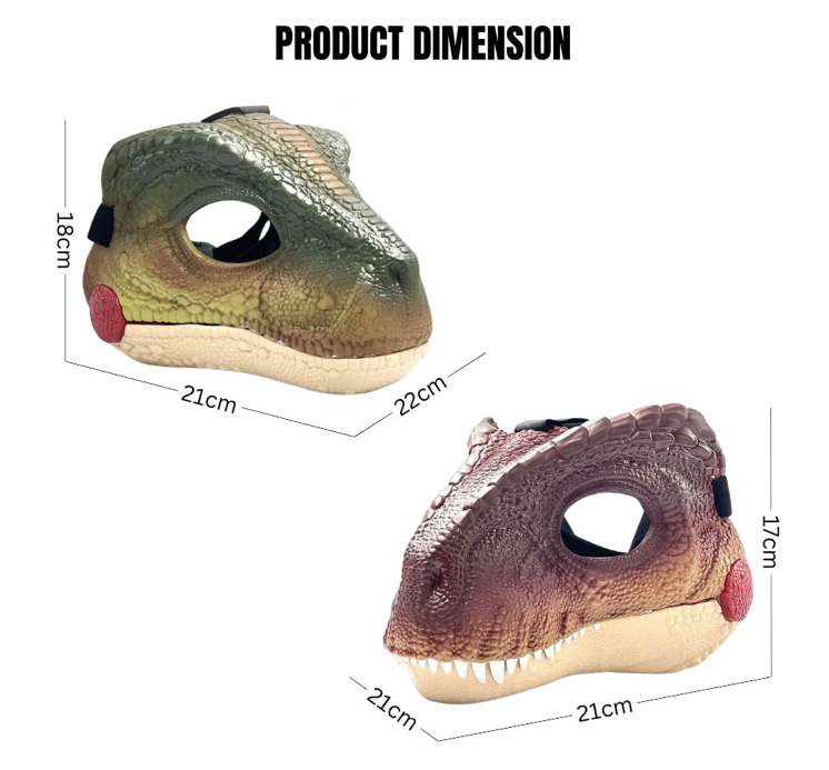 T-Rex Dinosaur Helmet