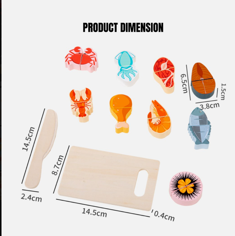 Wooden Cutting Toys