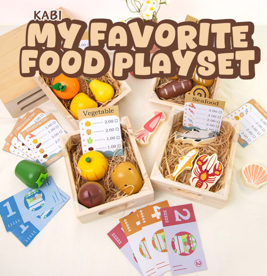 My Favorite Food Playset