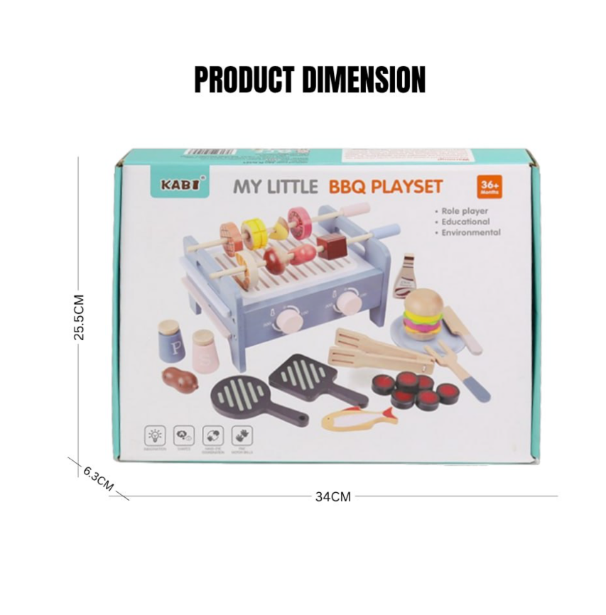 Kabi My Little BBQ Playset