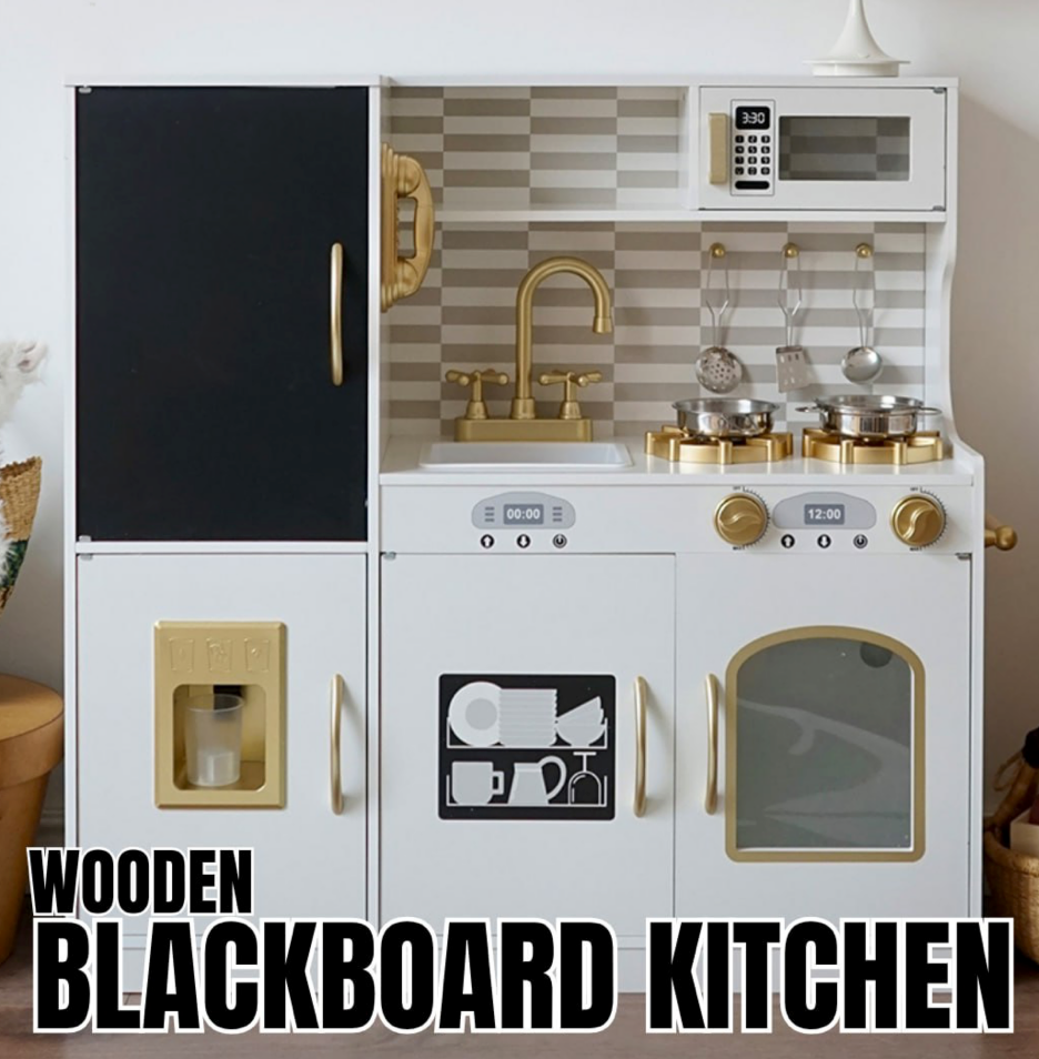 Mamambrum Wooden Blackboard Kitchen