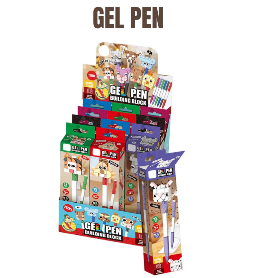 Stationery Building Blocks (12pcs per set)