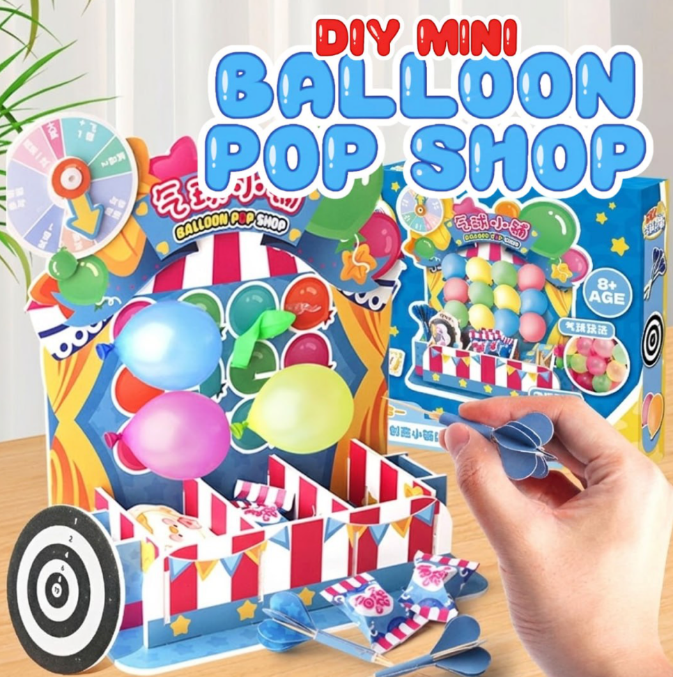 DIY Mini Balloon Pop Shop