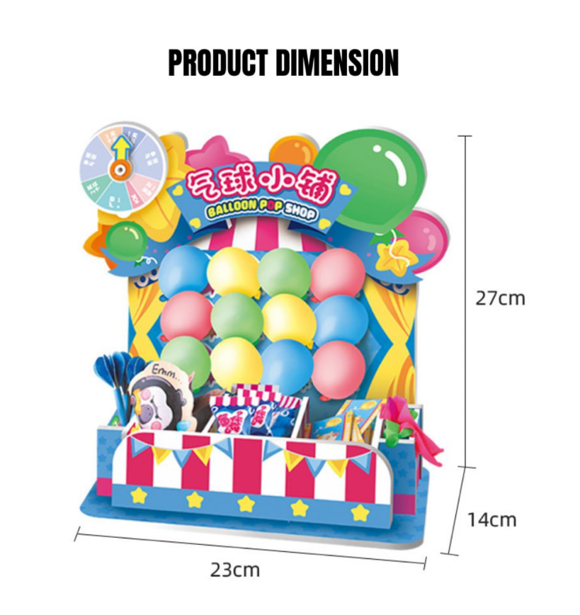DIY Mini Balloon Pop Shop