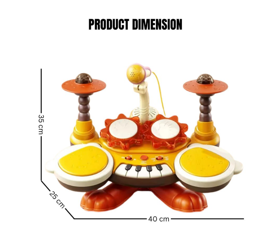 Hand Clapping Music Drum Set
