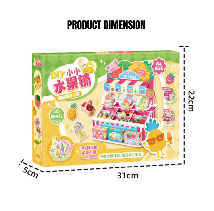 DIY Mini Fruit Shop