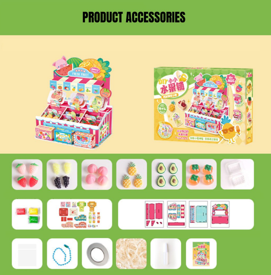 DIY Mini Fruit Shop