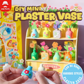 DIY Mini Plaster Vase