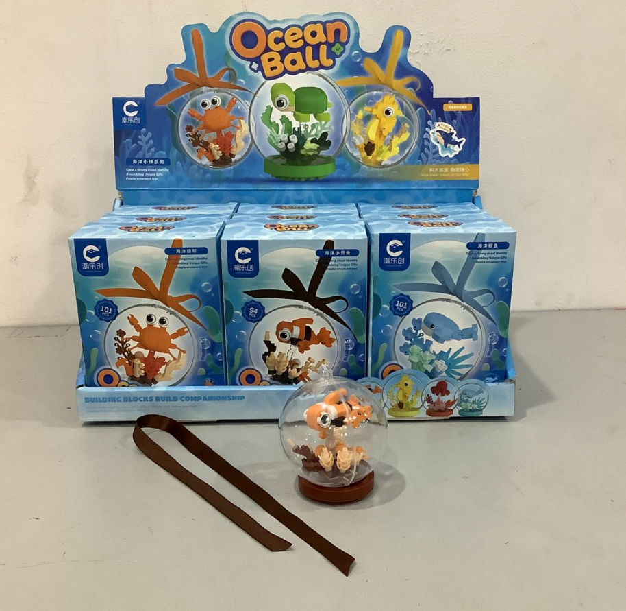 Ocean Ball Building Blocks (9pcs set)