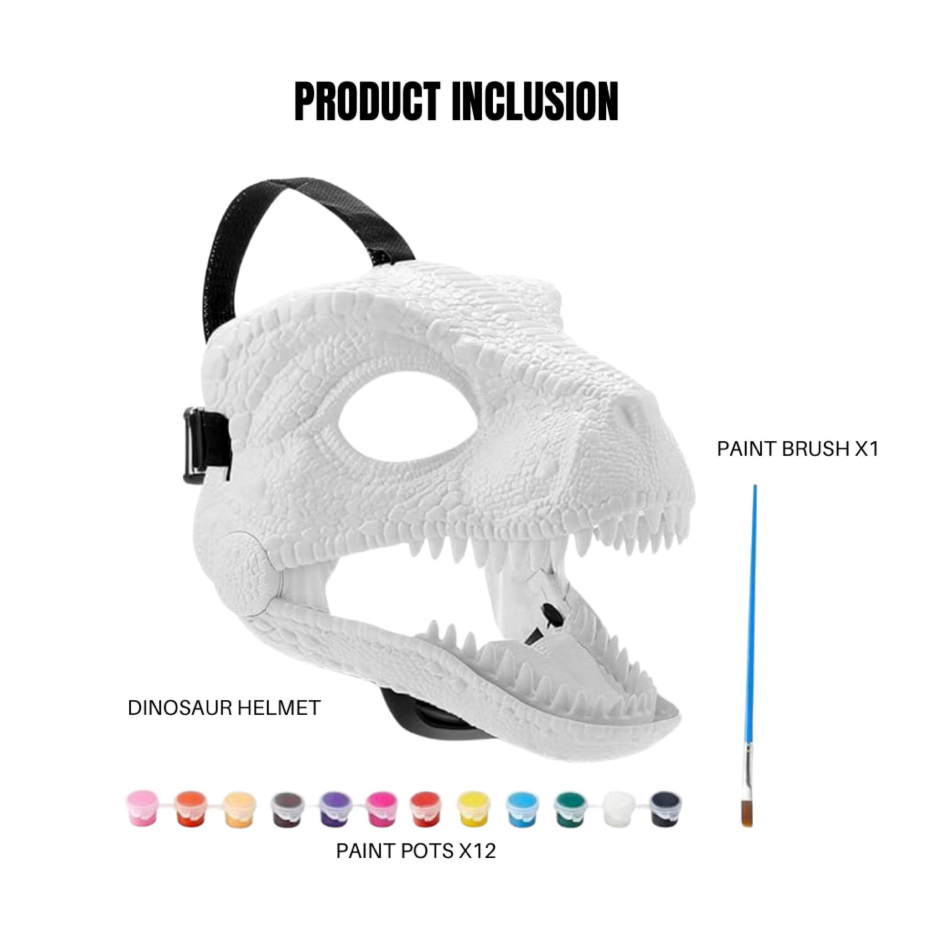 DIY Dinosaur Helmet