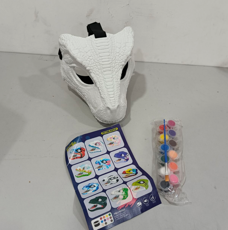 DIY Dinosaur Helmet