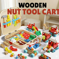 Wooden Nut Tool Cart
