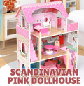 Scandinavian Pink Dollhouse