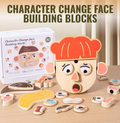 Character Change Face Building Blocks