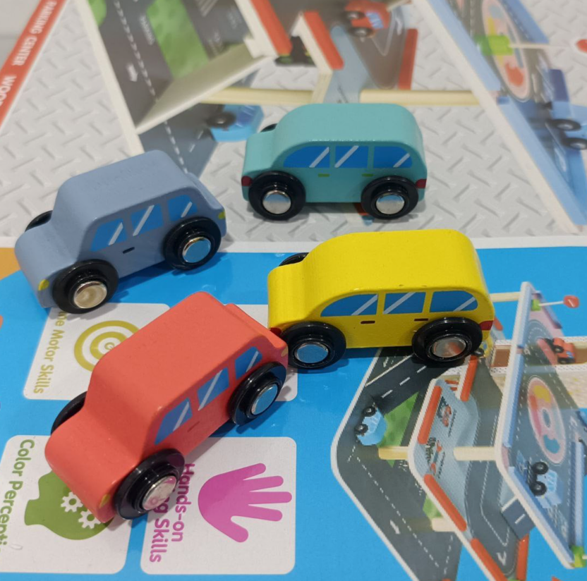 Wooden Parking Center