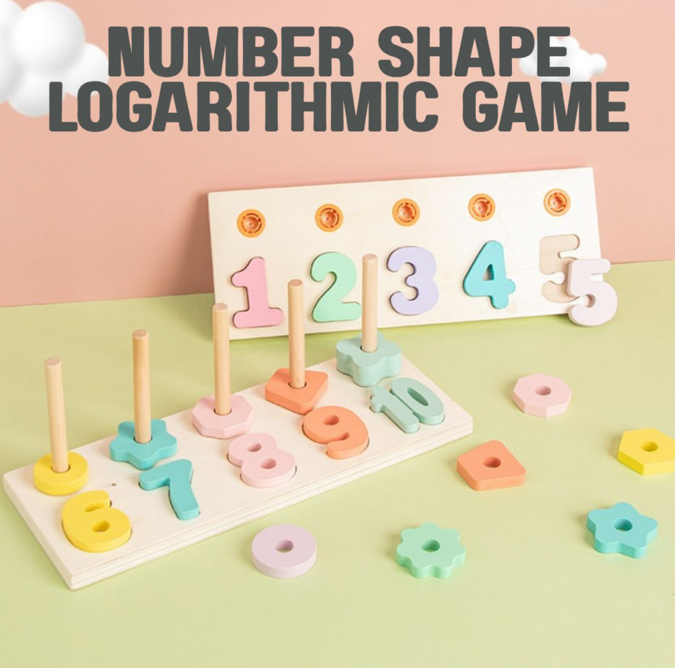 Number Shape Logarithmic Game