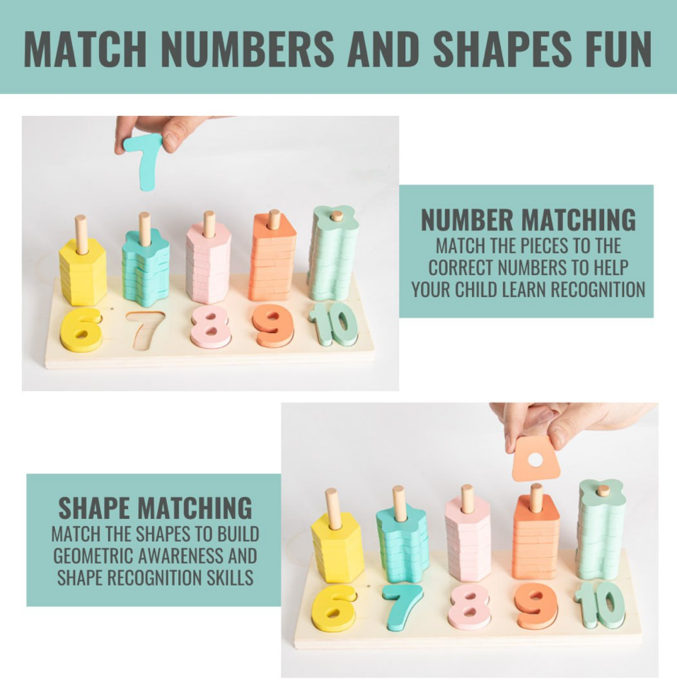 Number Shape Logarithmic Game