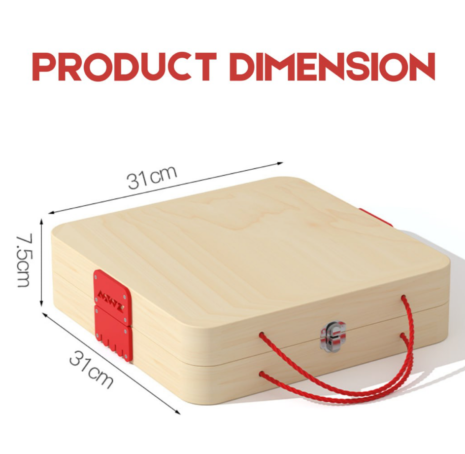 All-in-One Wooden Game