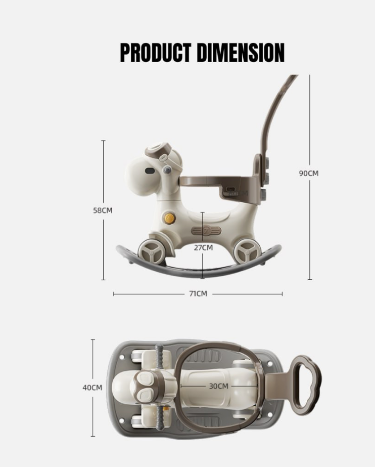 Astronaut Rocking Horse