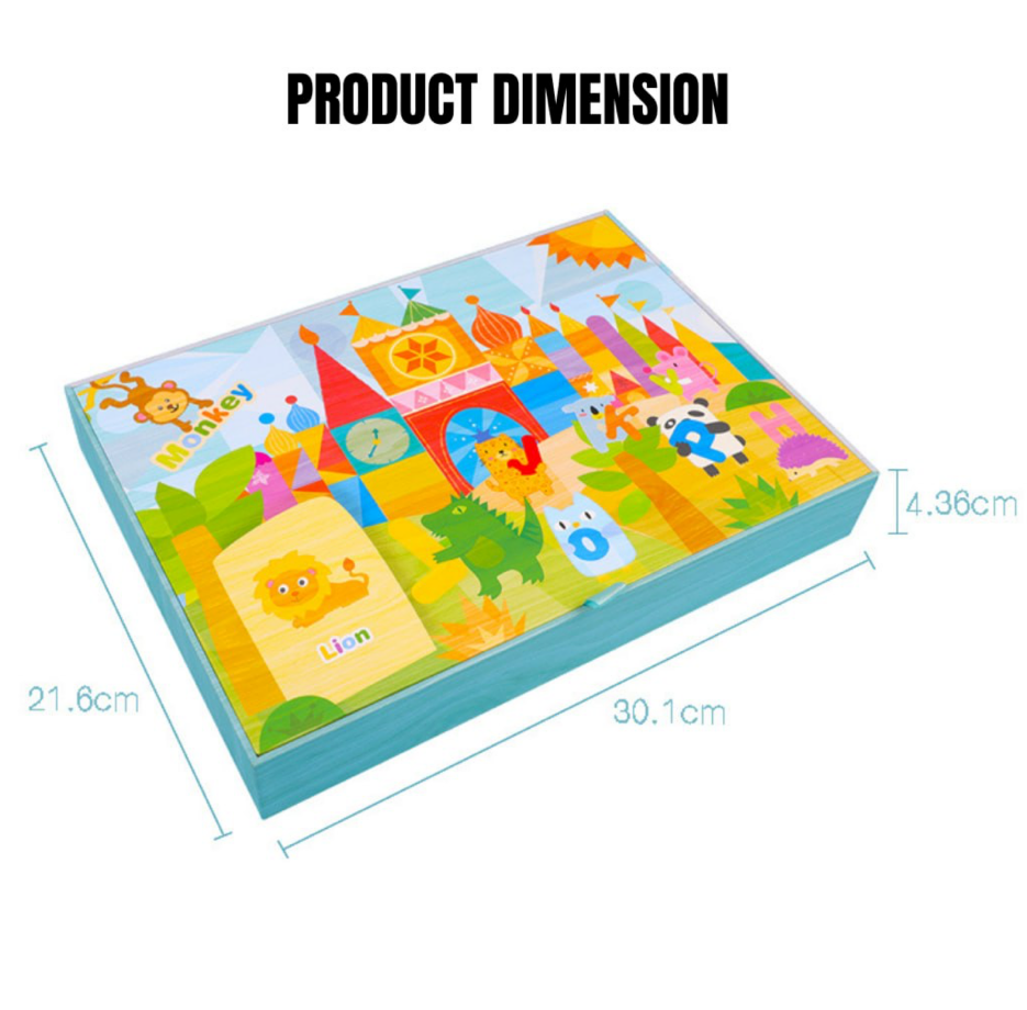 Magnetic Digital Clock Puzzle