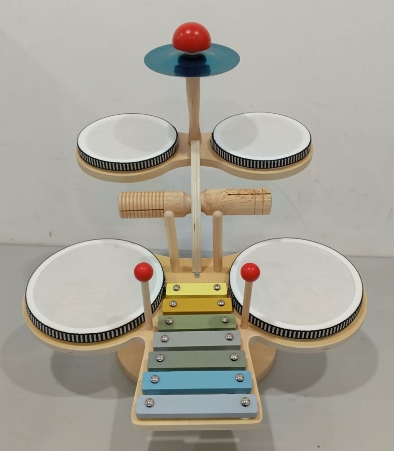Wooden Drum Music Station