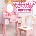 Wooden Strawberry Princess Dresser