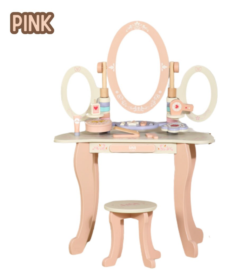 Three Mirror Dresser Table