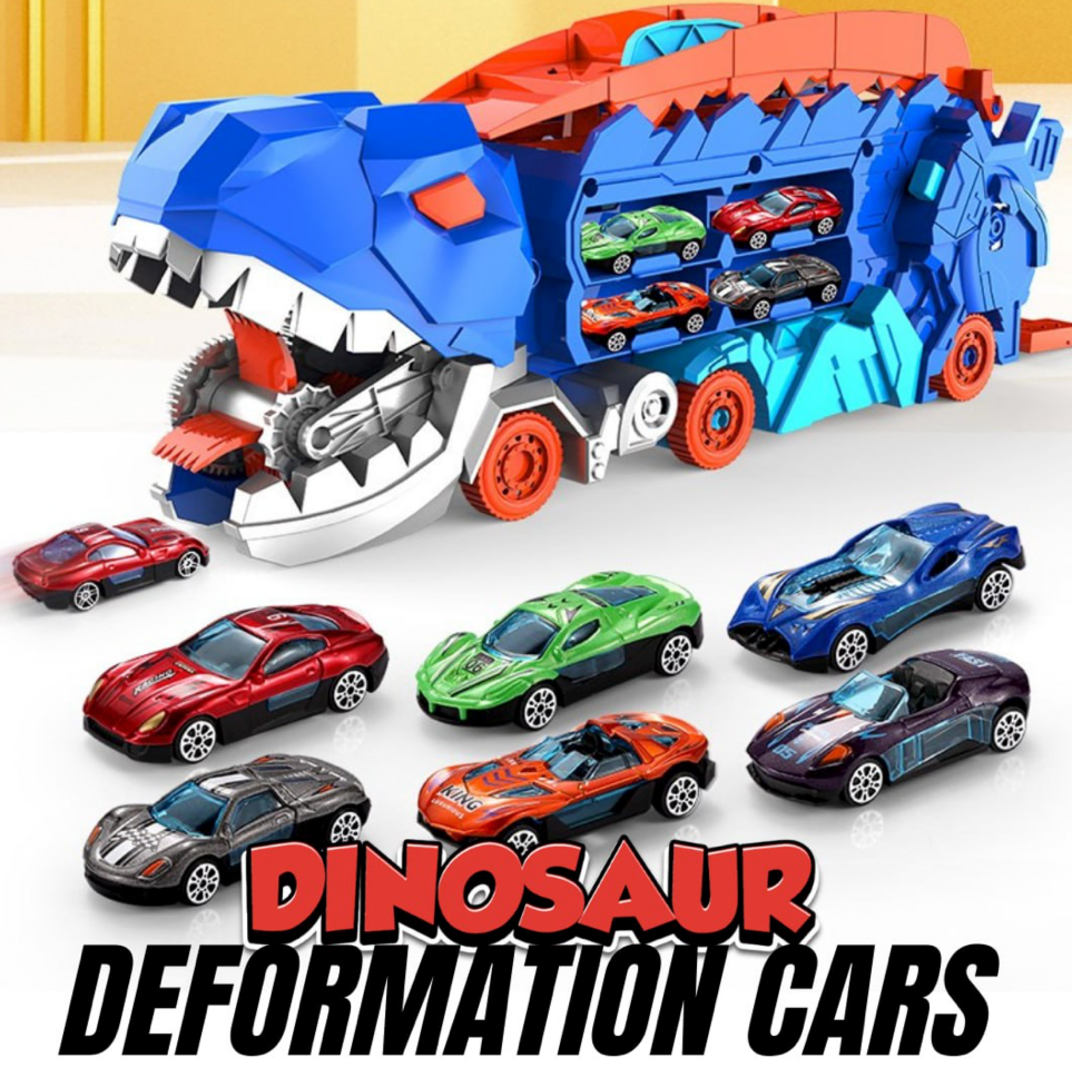 Dinosaur Deformation Cars