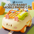 Cute Rabbit Mobile Phone Car